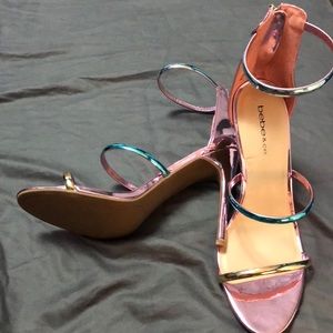 bebe Strappy heels